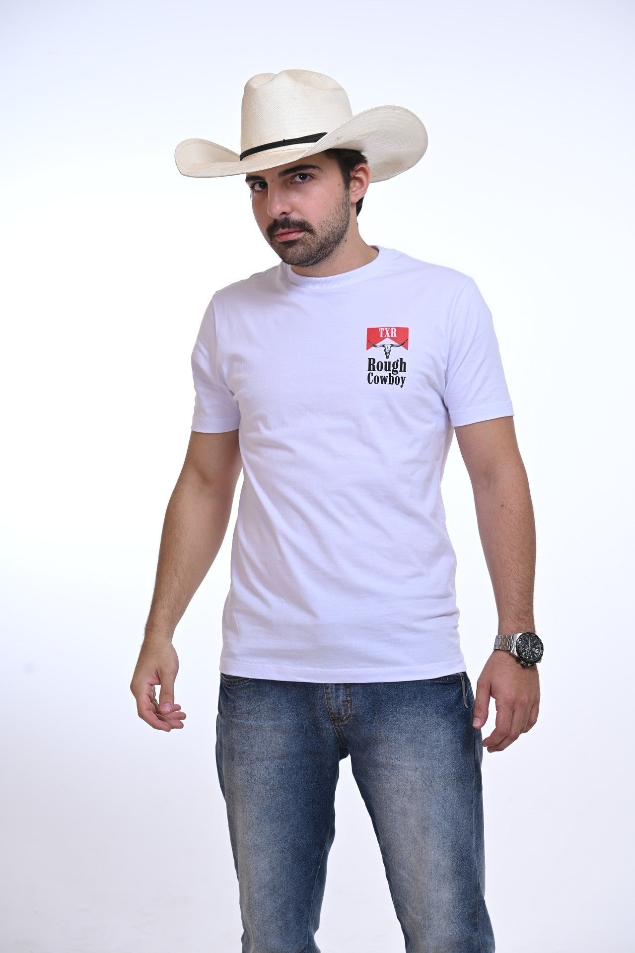 Camiseta R. Cowboy Branca