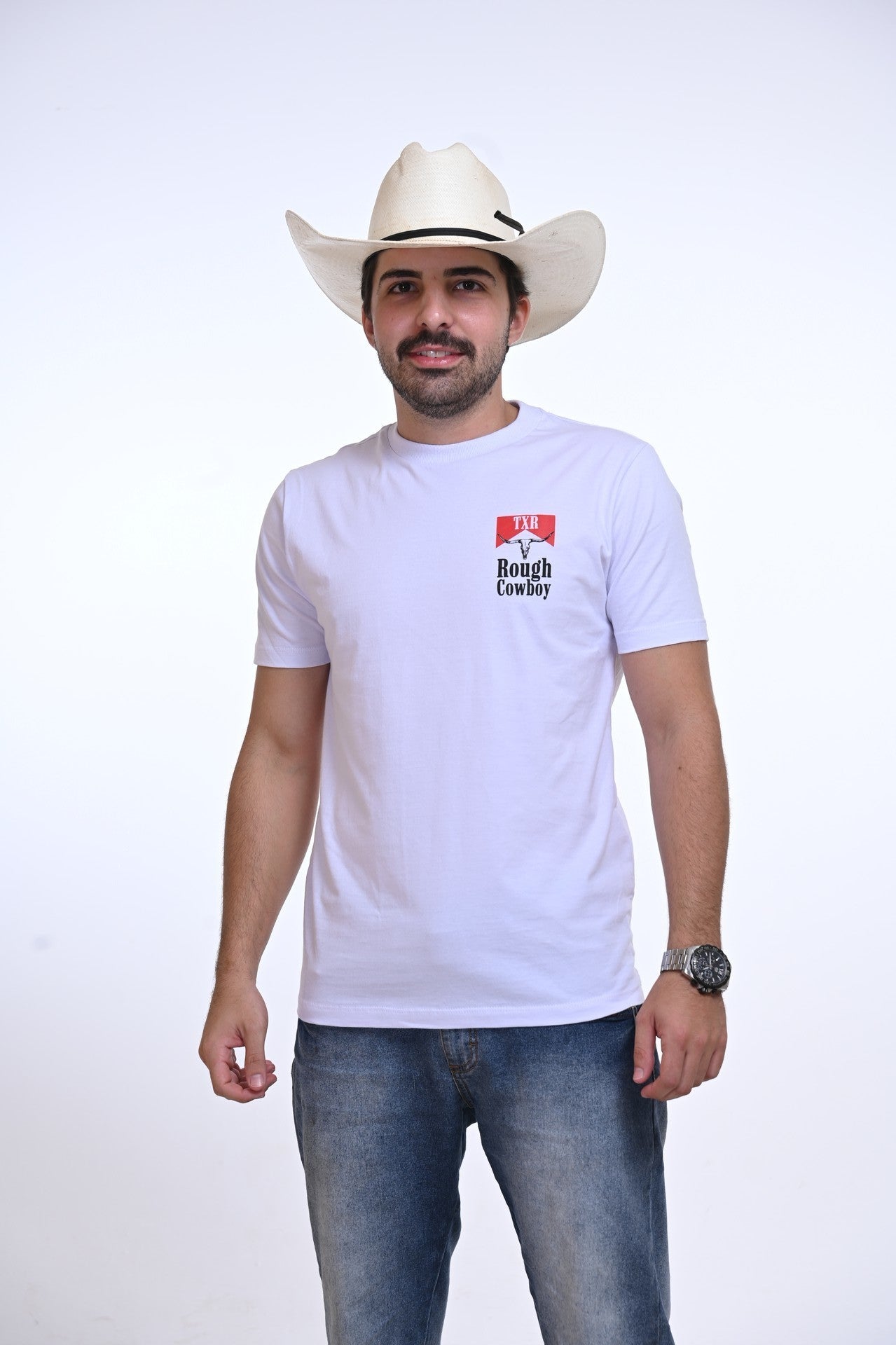 Camiseta R. Cowboy Branca